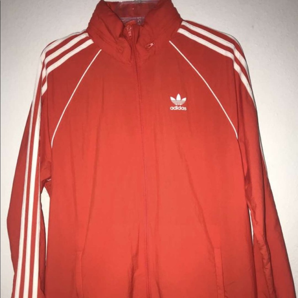 Adidas long sleeve zip up jacket